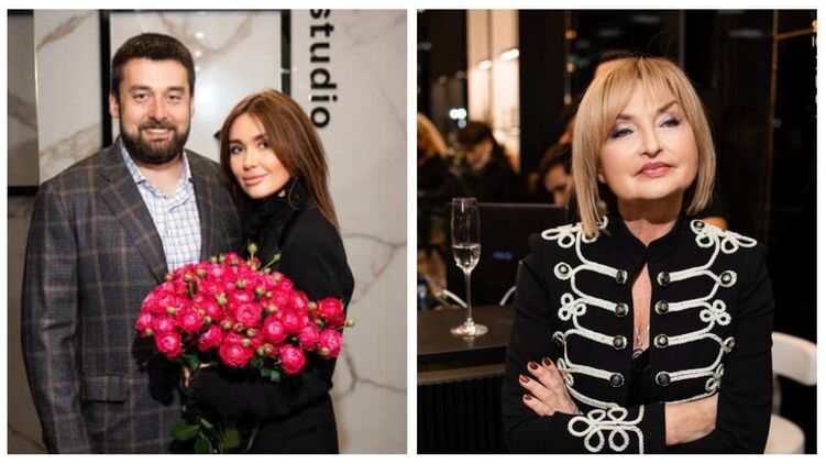 Александр, Анастасия и Ирина Луценко на вечеринке в честь запуска, фото: orest.com.ua