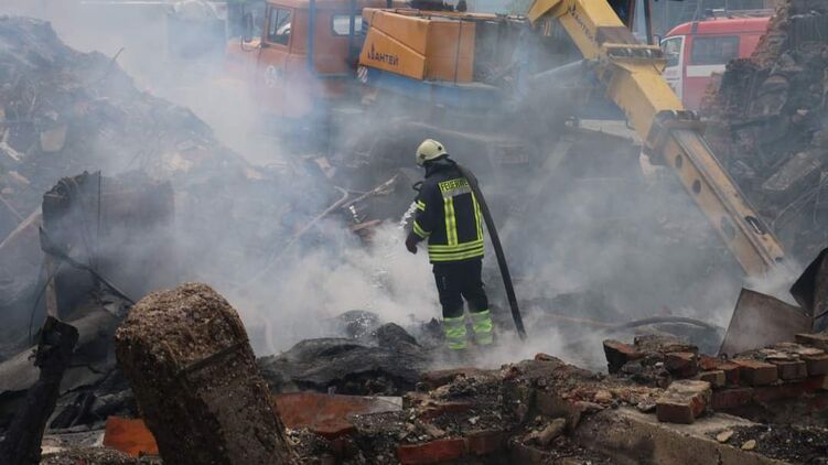 Последствия ночного удара по Харькову