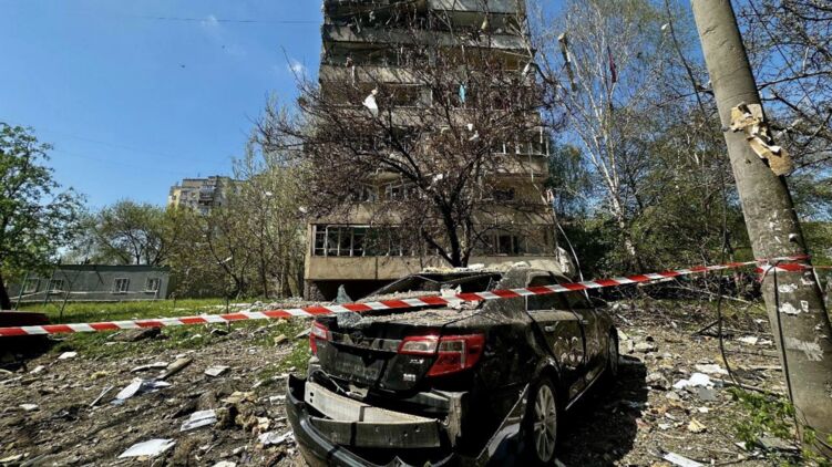 Последствия удара КАБов по Запорожью