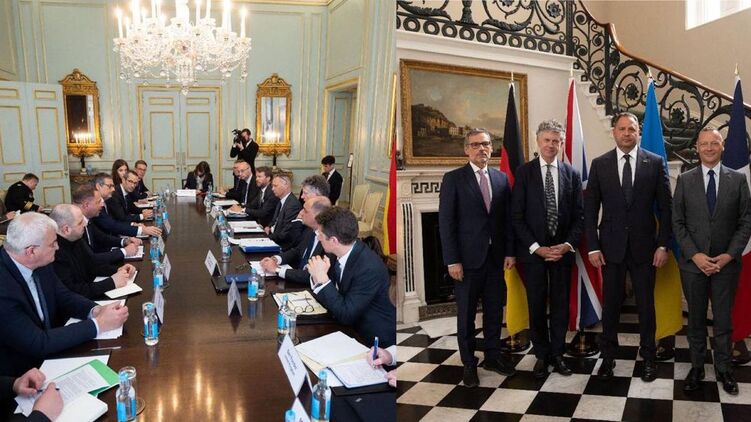 Переговорщики в Лондоне. Фото: Андрей Ермак