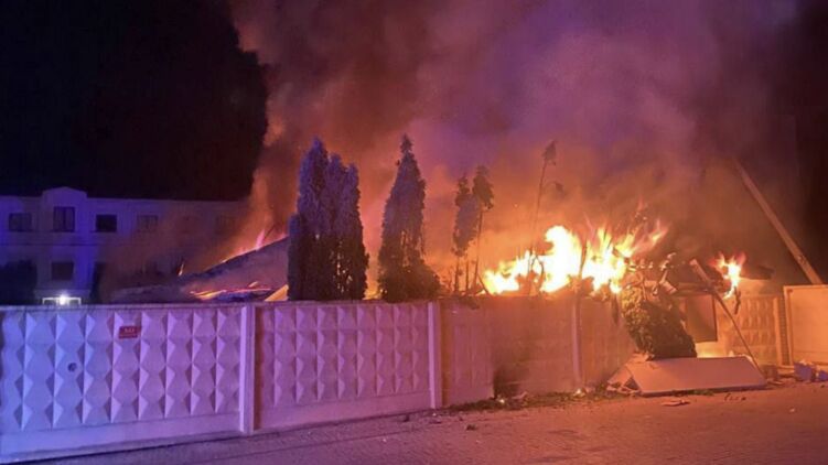 Приліт по підприємству у Кременчуці