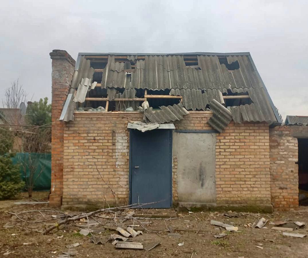 Никопольская громада попала под обстрел "Градами" 