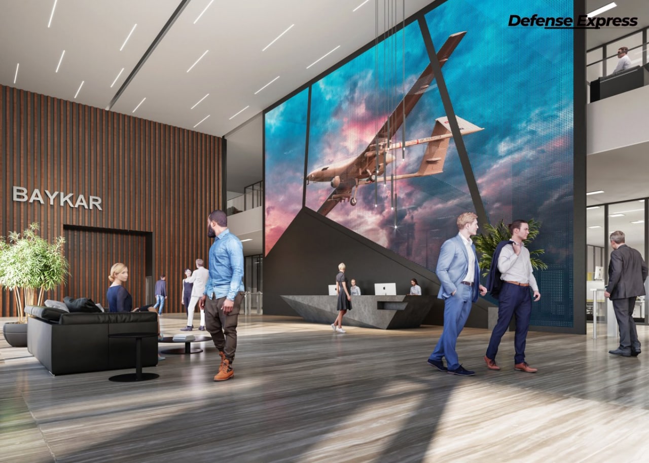 Будущий завод Байрактаров в Украине