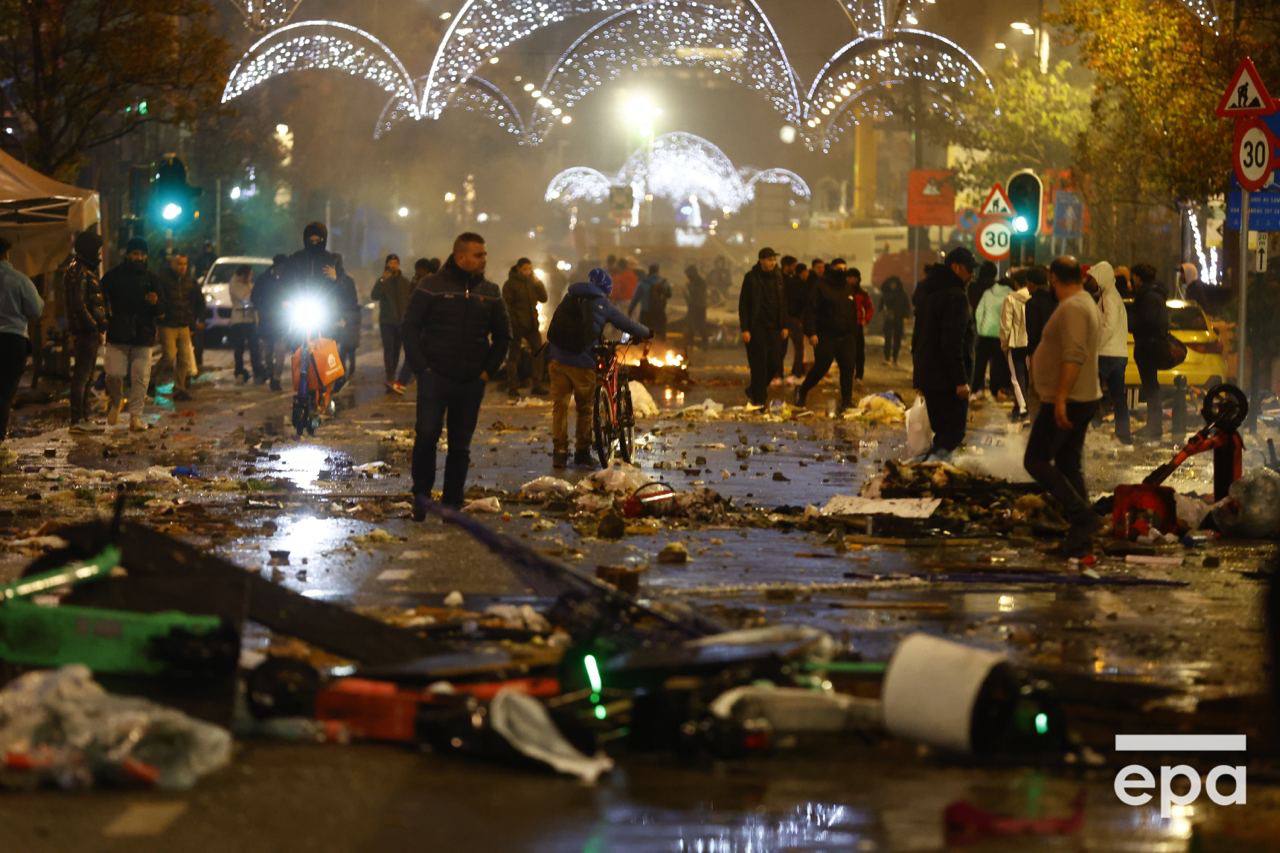 Марокканцы устроили погромы в Бельгии