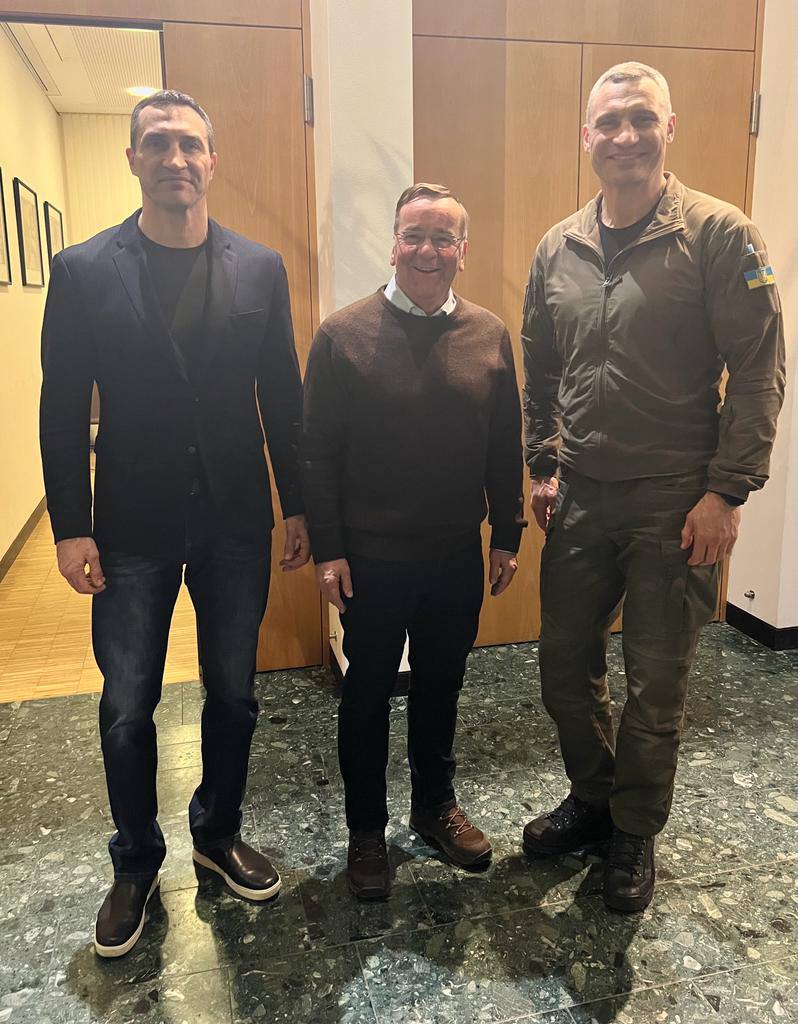 Братья Кличко и Писториус