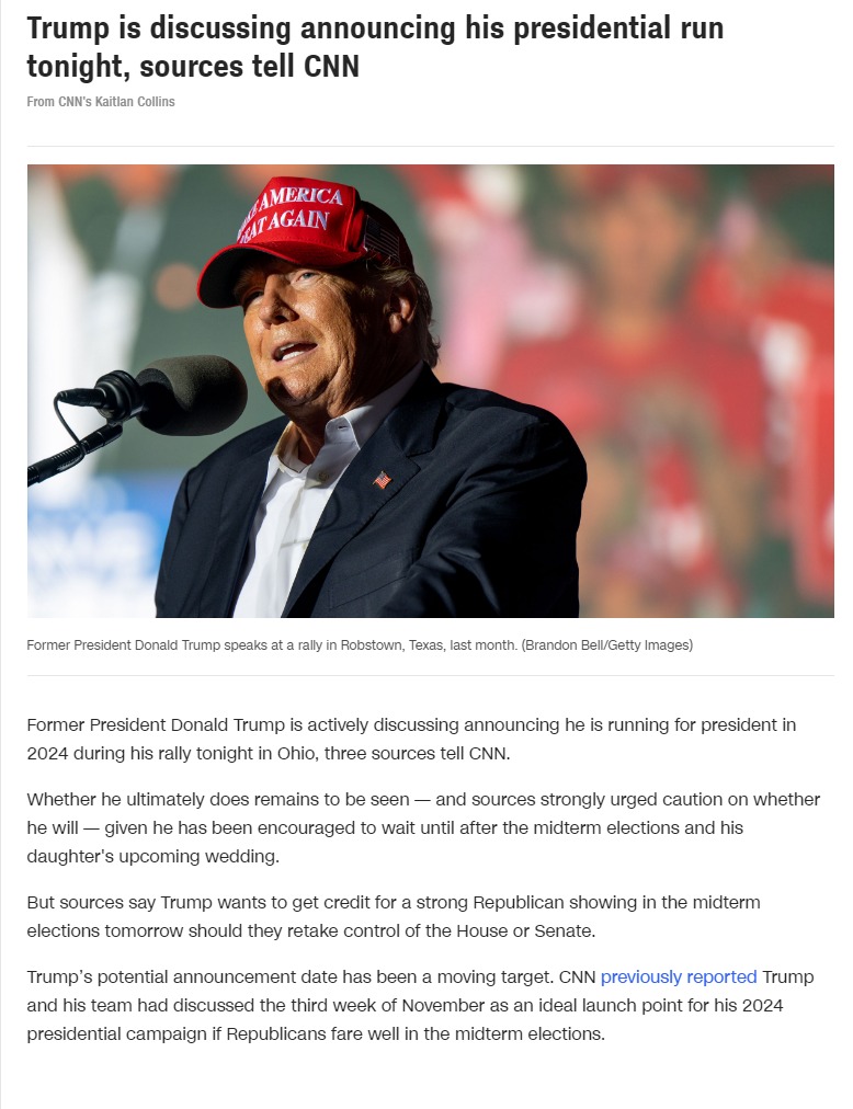 Скриншот с сайта CNN&nbsp;