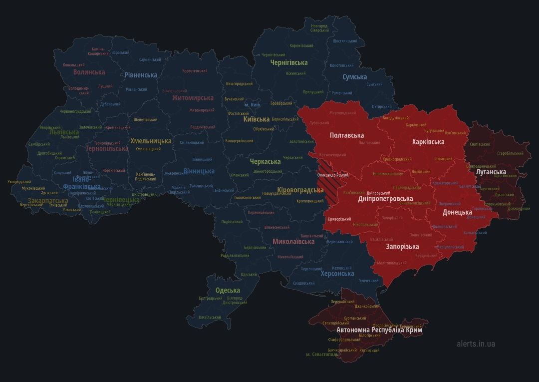 Тривога на сході України