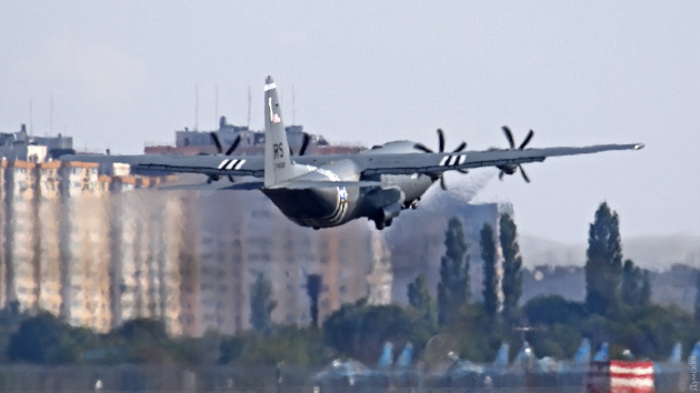 Самолет ВВС США покинул Одессу