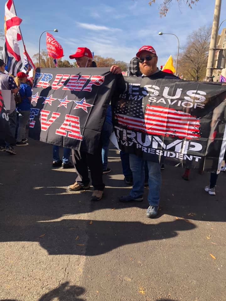 марш за Трампа - христиане