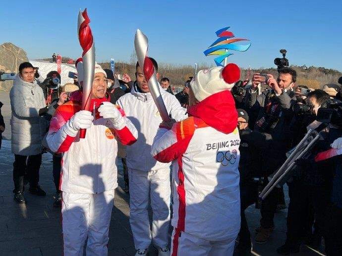 Эстафета стартовала 2 февраля. Фото: Twitter/ Seenukara1