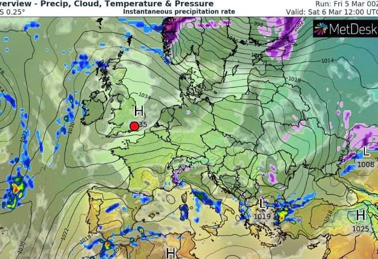 Карта погоды Диденко в Facebook