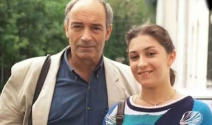 Валентин Гафт и его дочь Ольга Фото: uznayvse.ru