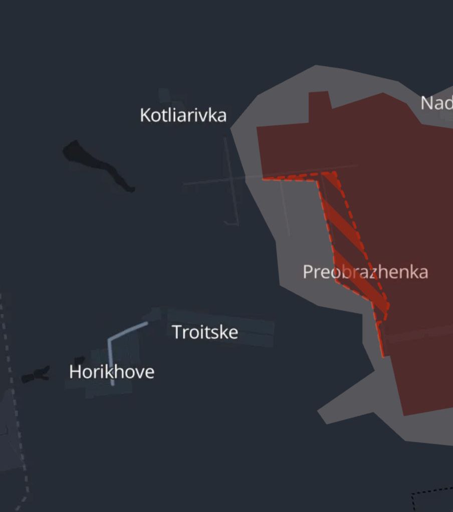 Карта боевых действий. Источник - Deep State