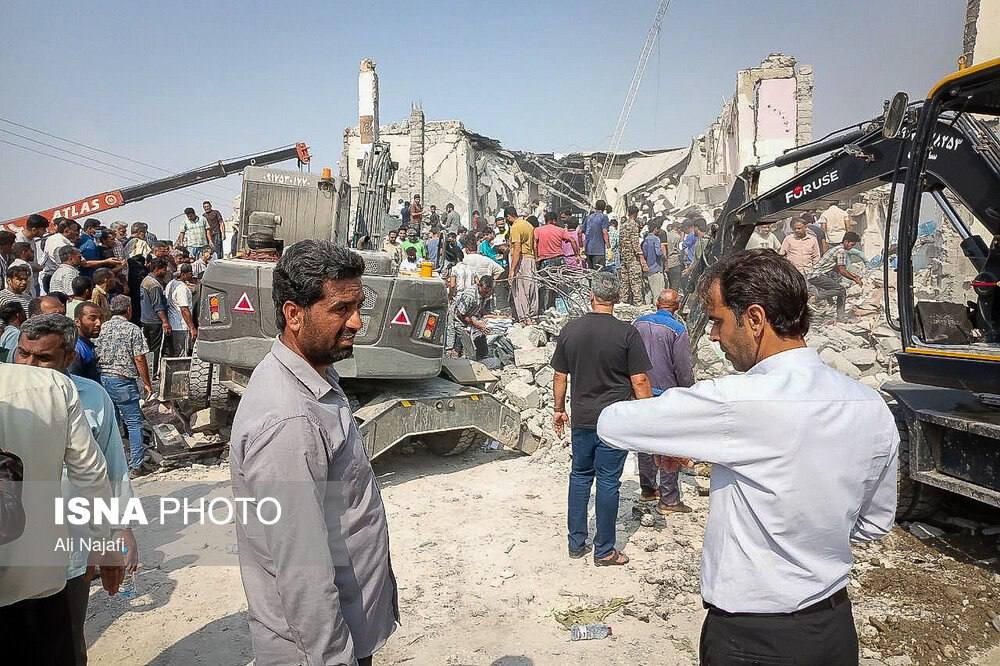 Фото (2) зруйнованої школи в Ірані. Джерело &ndash; Телеграм