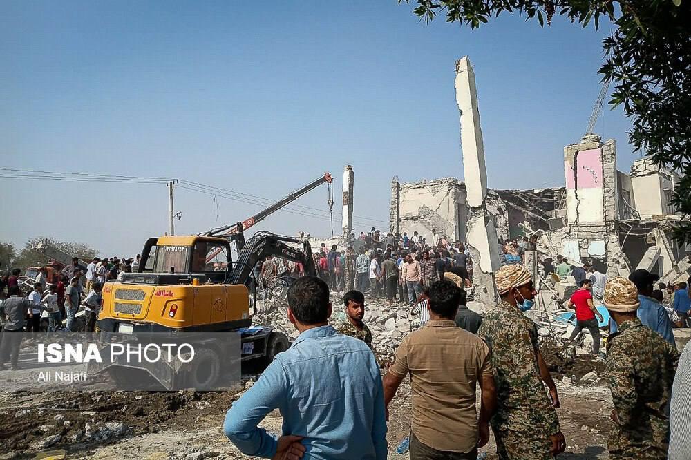 Фото (3) зруйнованої школи в Ірані. Джерело &ndash; Телеграм