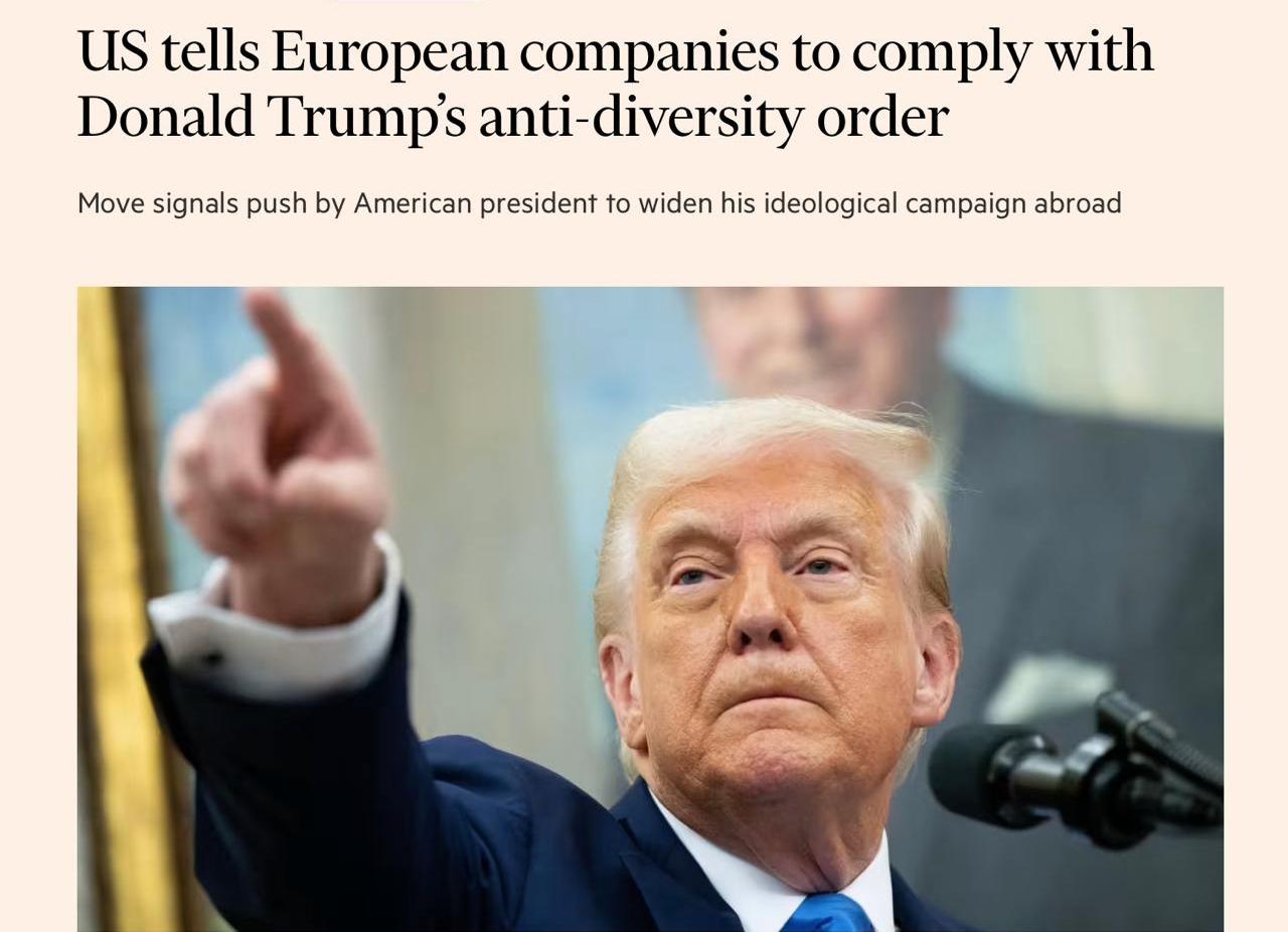 Снимок заголовка на ft.com