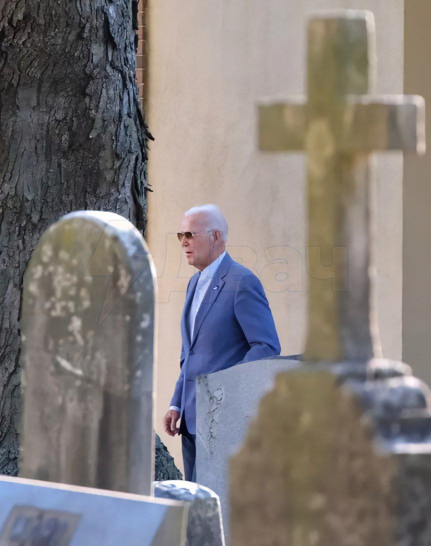 Фото (2) Джо Байден після лікування раку. Джерело - Телеграм