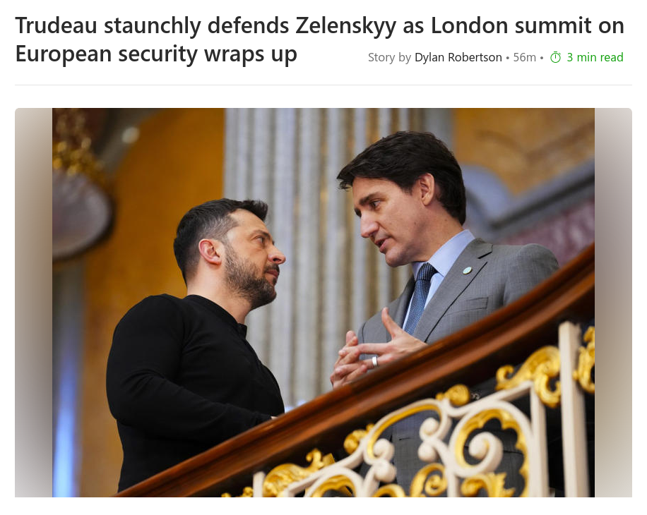 Снимок заголовка на msn.com